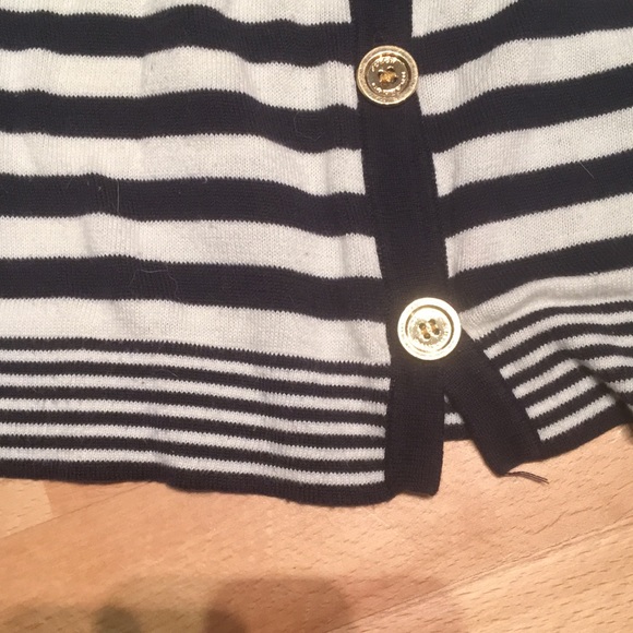 Juicy Couture Blue and White Cardigan - Picture 4 of 7